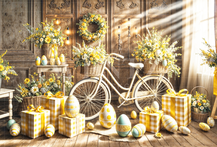 Fabric Photography Background Easter / Backdrop 6778
