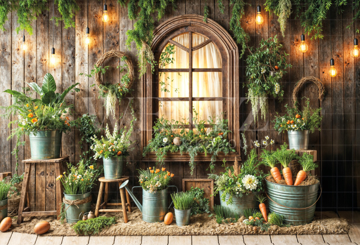 Fabric Photography Background Easter / Backdrop 6797