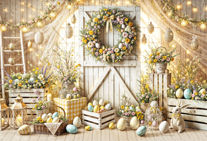 Fabric Photography Background Easter / Backdrop 6828