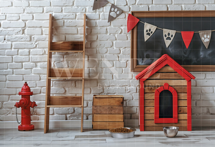 Fabric Photography Background for Pets Photoshoot / Backdrop 6207