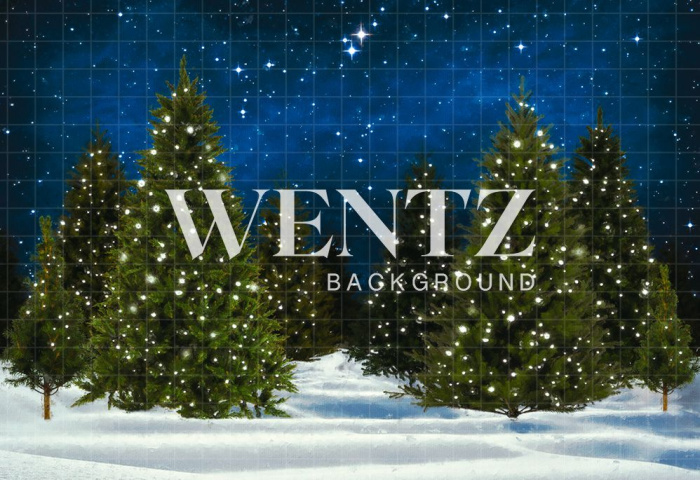 Fabric Photography Background Christmas Pines 330x220 / Backdrop 2302 Save