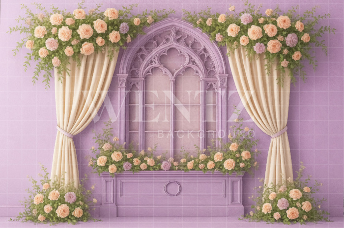 Fabric Photography Background Spring Set / Backdrop 7847