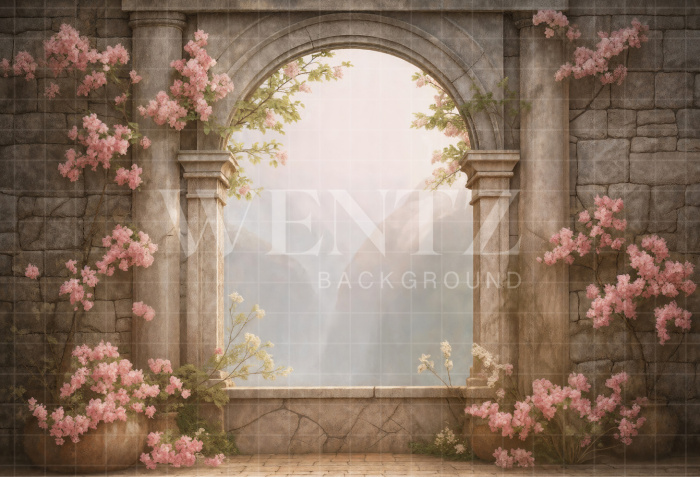 Fabric Photography Background Spring Set / Backdrop 7868