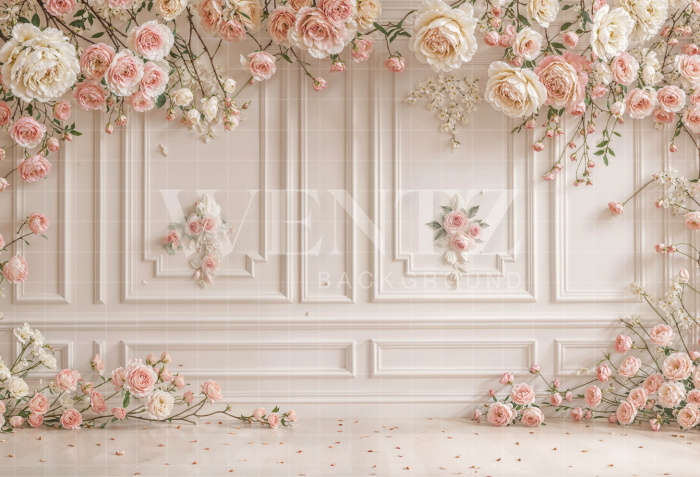 Fabric Photography Background Spring Set / Backdrop 7869