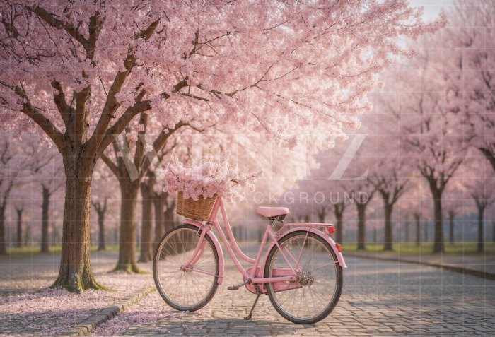 Fabric Photography Background Spring Set / Backdrop 7899