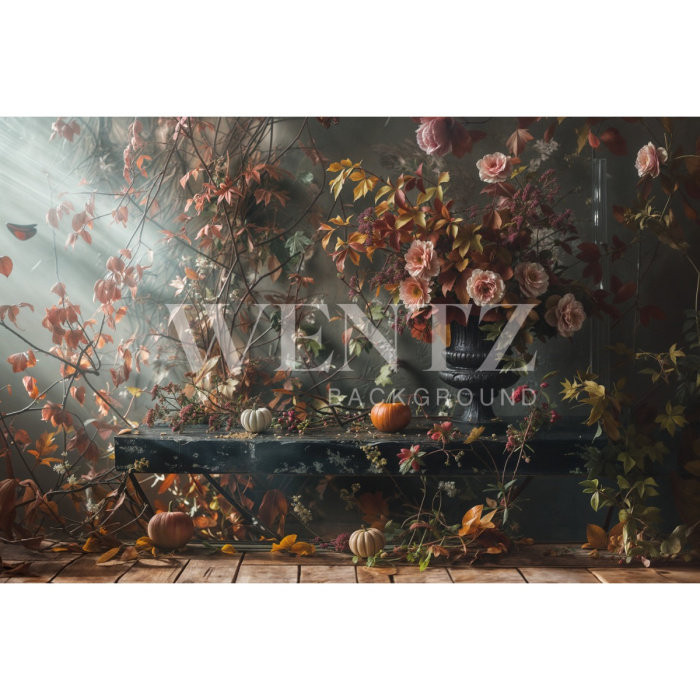 Fabric Photography Background Fall / Backdrop 5922