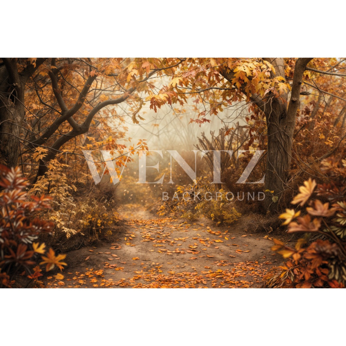 Fabric Photography Background Forest Fall / Backdrop 5947