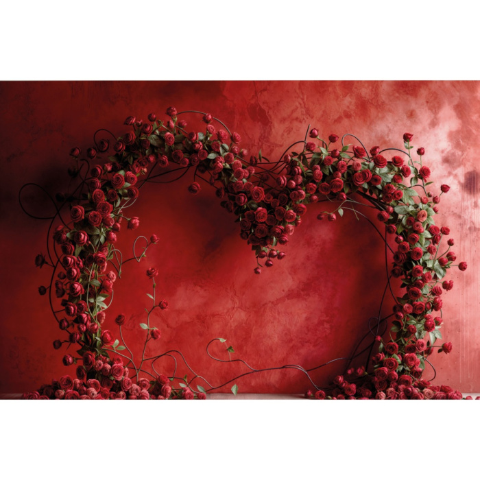 Fabric Photography Background Valentine's Day / Backdrop 6022