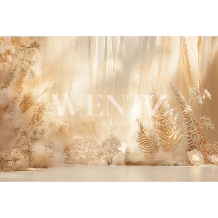 Fabric Photography Background Mother's Day / Backdrop 5775