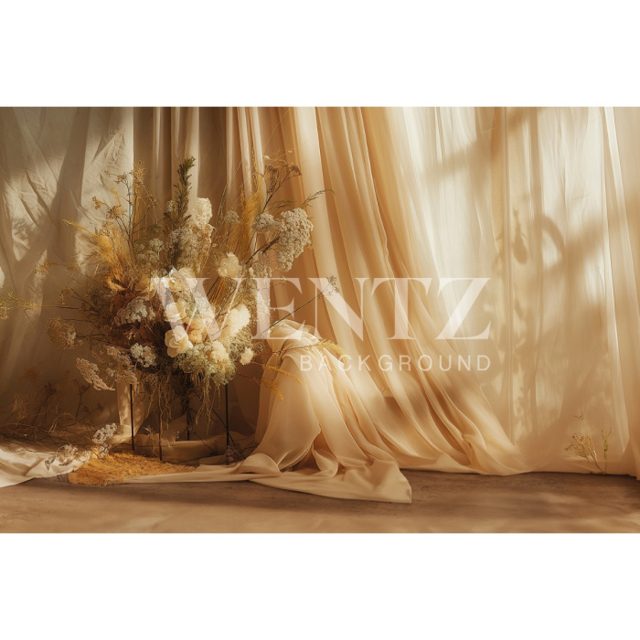 Fabric Photography Background Mother's Day / Backdrop 5760