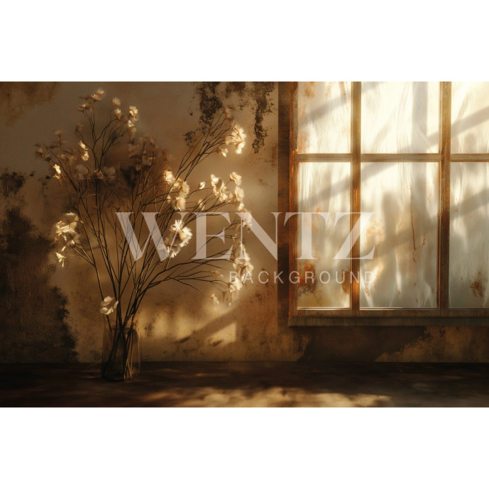 Fabric Photography Background Mother's Day / Backdrop 5836