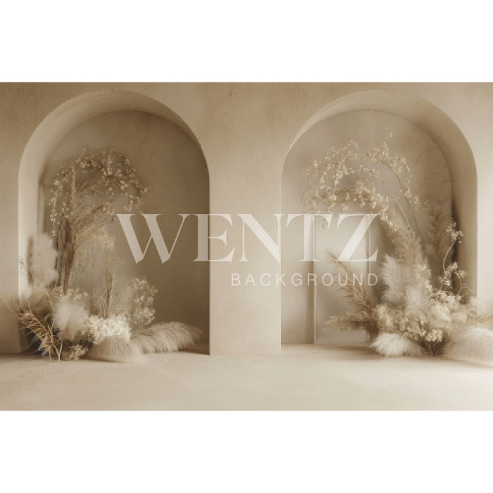 Fabric Photography Background Mother's Day Arches / Backdrop 5844