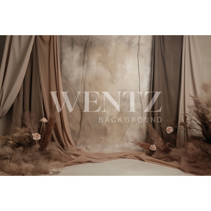 Fabric Photography Background Mother's Day / Backdrop 5877