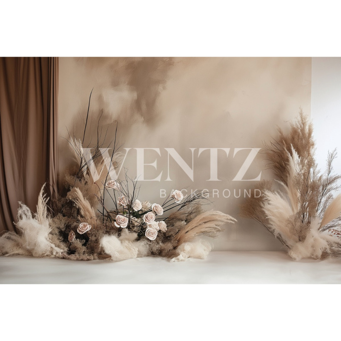 Fabric Photography Background Mother's Day / Backdrop 5878