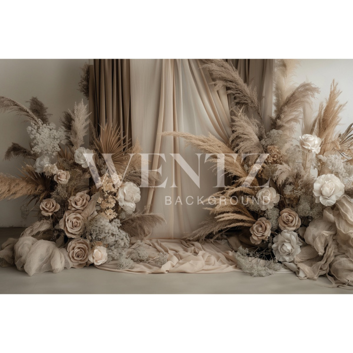 Fabric Photography Background Mother's Day / Backdrop 5879