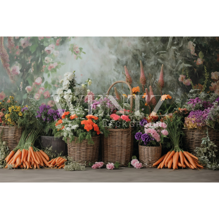 Fabric Photography Background Easter / Backdrop 5595