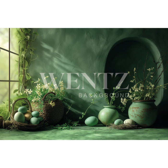 Fabric Photography Background Easter / Backdrop 5627