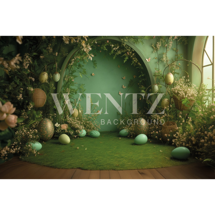Fabric Photography Background Easter / Backdrop 5628