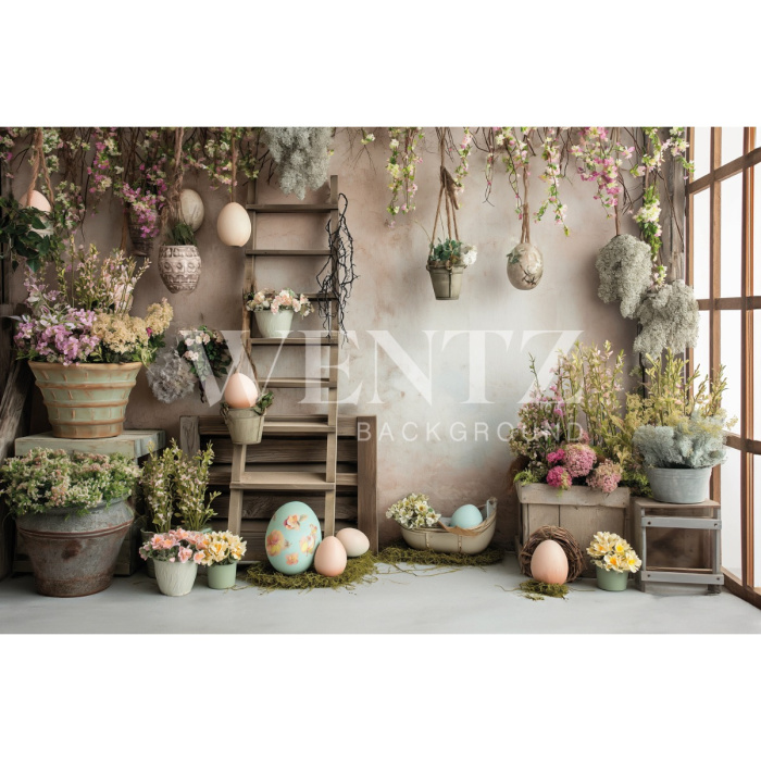 Fabric Photography Background Easter / Backdrop 5615