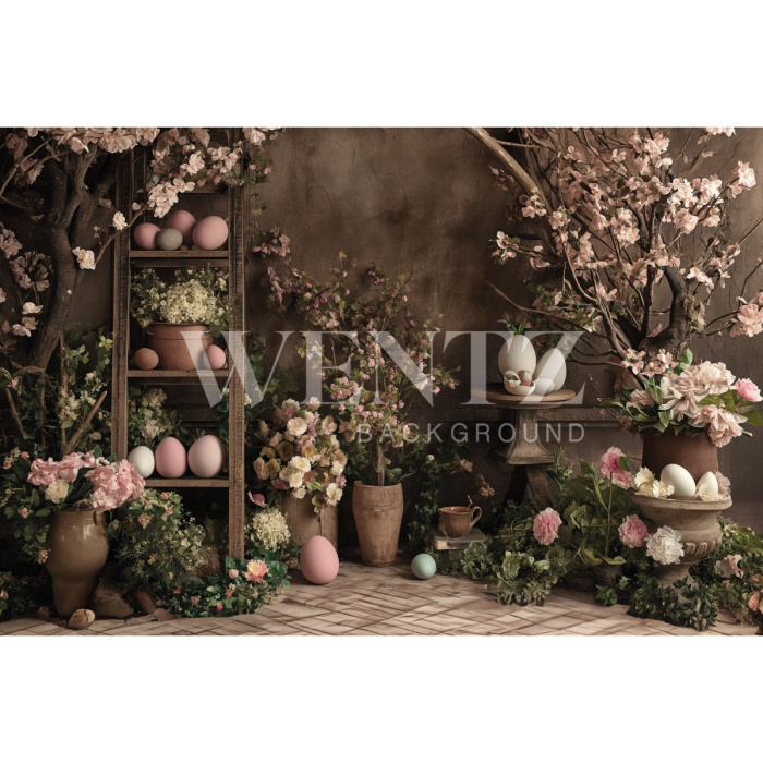 Fabric Photography Background Easter / Backdrop 5618