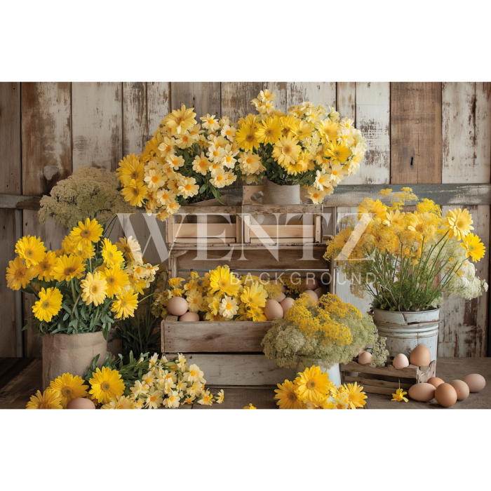 Fabric Photography Background Easter / Backdrop 5620