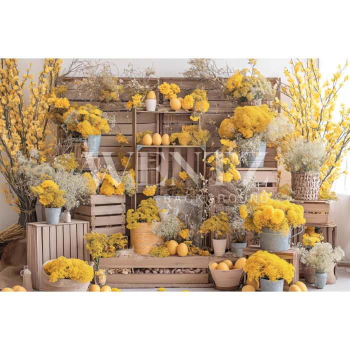 Fabric Photography Background Easter / Backdrop 5622