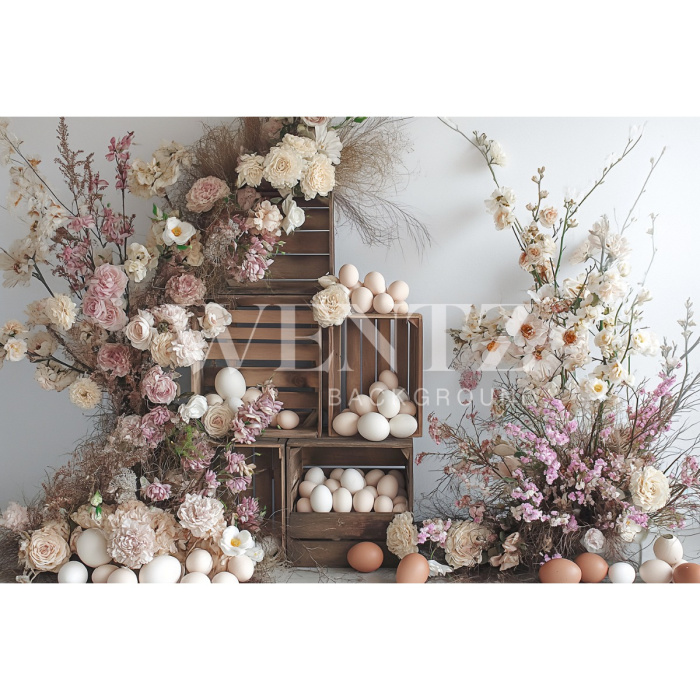 Fabric Photography Background Easter / Backdrop 5641