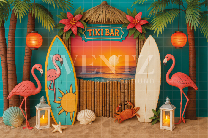 Fabric Photography Background Summer / Backdrop 7881