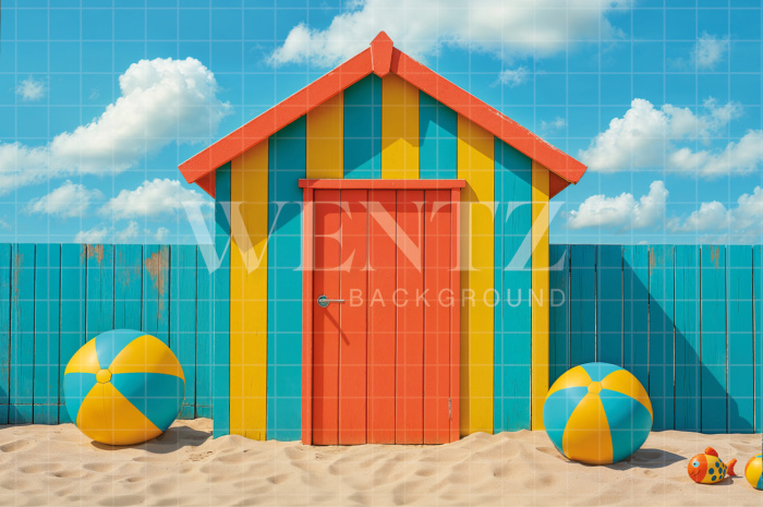 Fabric Photography Background Summer / Backdrop 7883
