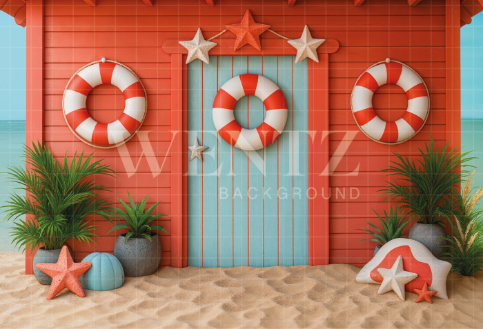 Fabric Photography Background Summer / Backdrop 7884