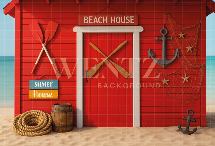 Fabric Photography Background Summer / Backdrop 7889