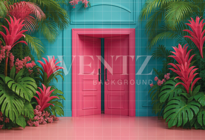 Fabric Photography Background Summer / Backdrop 7893