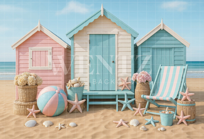 Fabric Photography Background Summer / Backdrop 7915