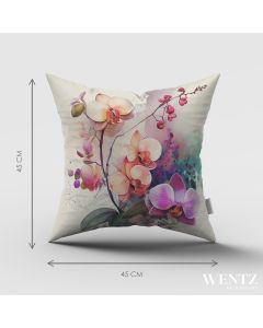 Floral Pillow Case - 45 x 45 / WA60