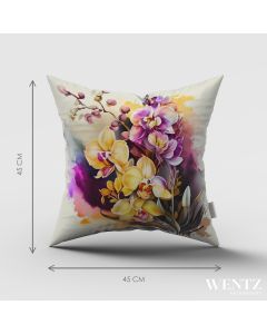 Floral Pillow Case - 45 x 45 / WA63