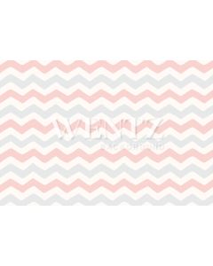 Photography Background in Fabric Chevron Pastel Color / Backdrop 1143