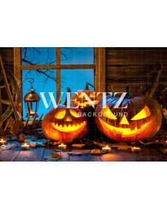Photography Background in Fabric Halloween / Backdrop 1239