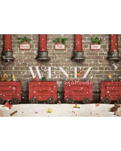 Photography Background in Fabric Christmas / Backdrop 1247
