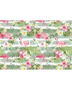 Photography Background in Fabric Tropical Summer / Backdrop 1394