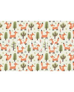 Photography Background in Fabric Kids Animals / Backdrop 1413