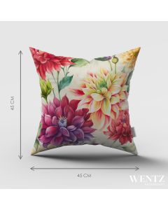 Floral Pillow Case - 45 x 45 / WA74