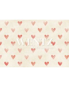 Photography Background in Fabric Heart / Backdrop 1538