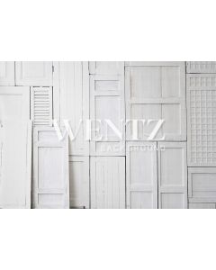 Photography Background in Fabric White Wood / Backdrop 1578