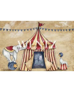 Photography Background in Fabric Circus / Backdrop 1586