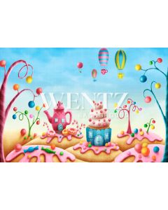 Photography Background in Fabric Scenarios Candies / Backdrop 1590