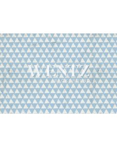 Photography Background in Fabric Blue Triangle / Backdrop 1634