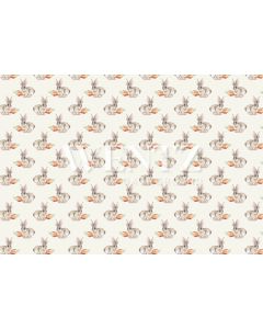 Photography Background in Fabric Easter Bunny / Backdrop 1653