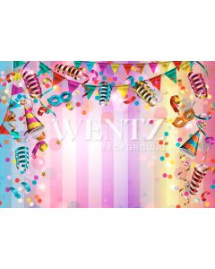 Photography Background in Fabric Carnival / Backdrop 1685