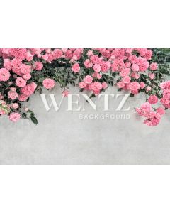 Photography Background in Fabric Waterfall of Roses / Backdrop 1739