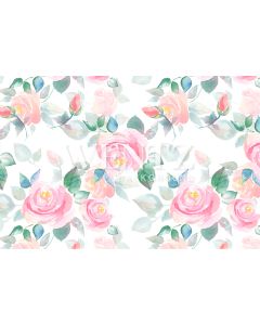 Photography Background in Fabric Floral / Backdrop 1763